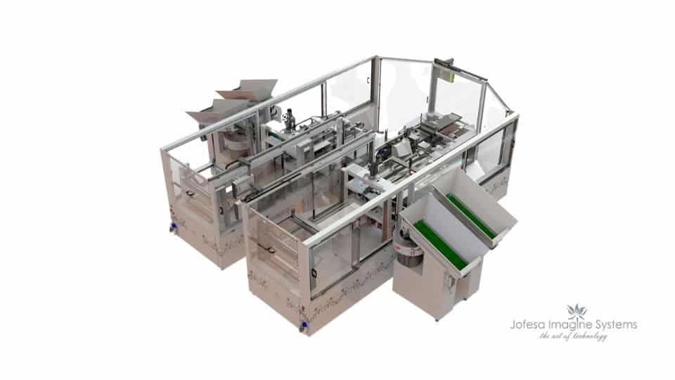 Máquina textil para fabricar friegasuelos - Beta W - Imagen en 3D